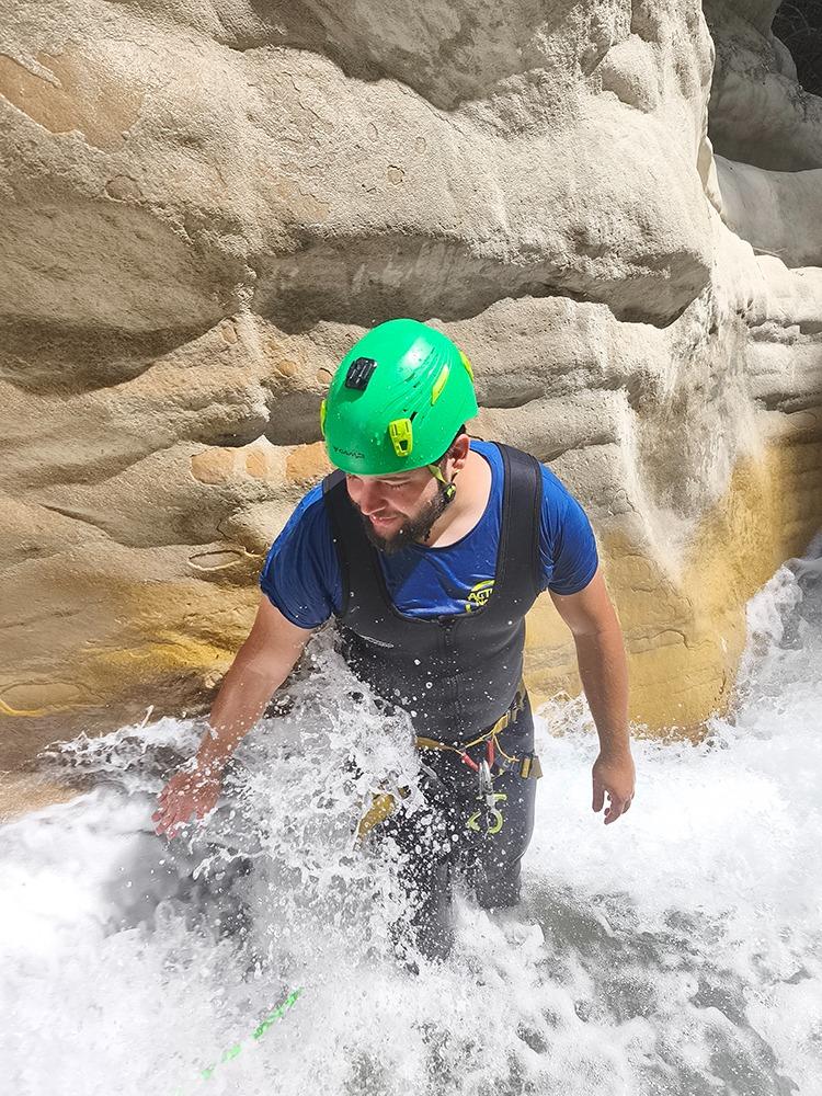 Canyoning in Tryfos Gorge (Aetolia-Acarnania)