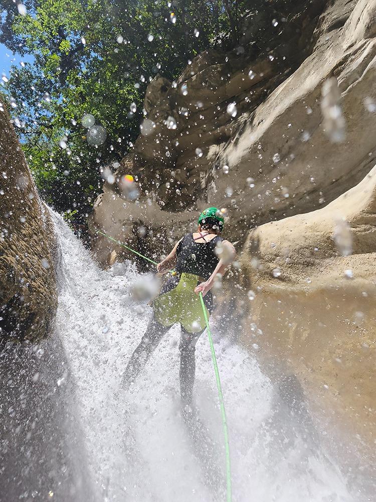 Canyoning in Tryfos Gorge (Aetolia-Acarnania)