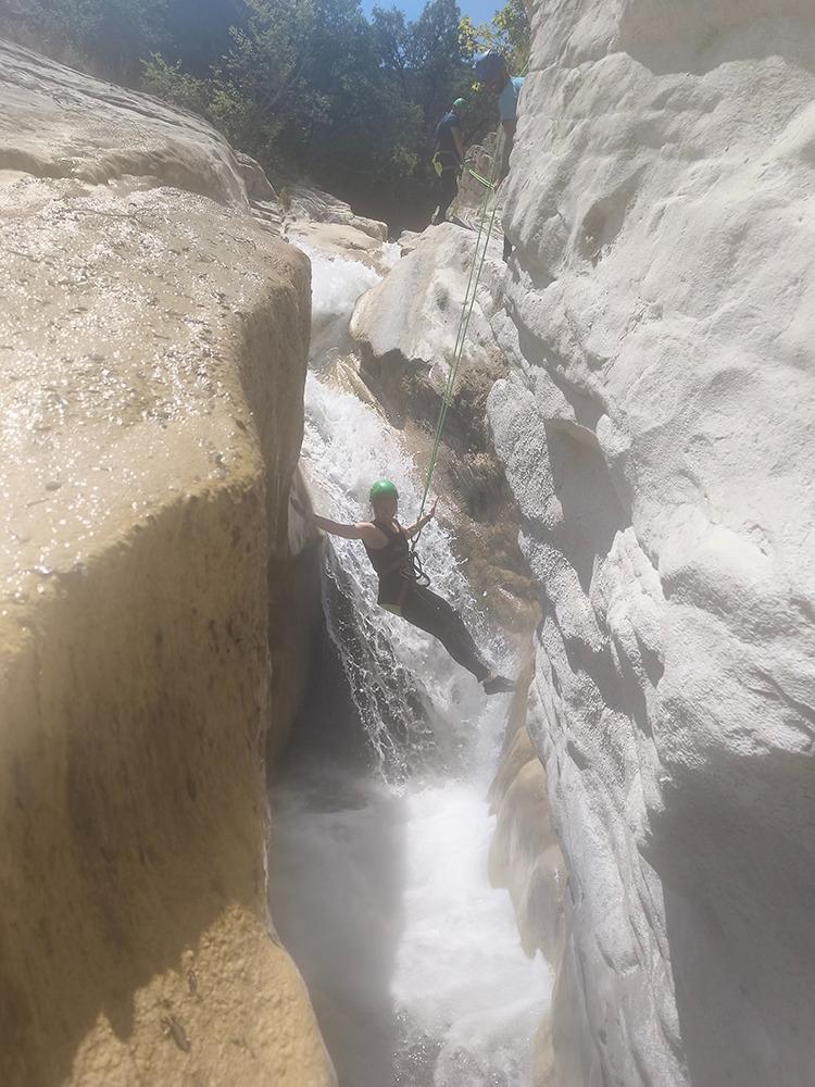 Canyoning in Tryfos Gorge (Aetolia-Acarnania)