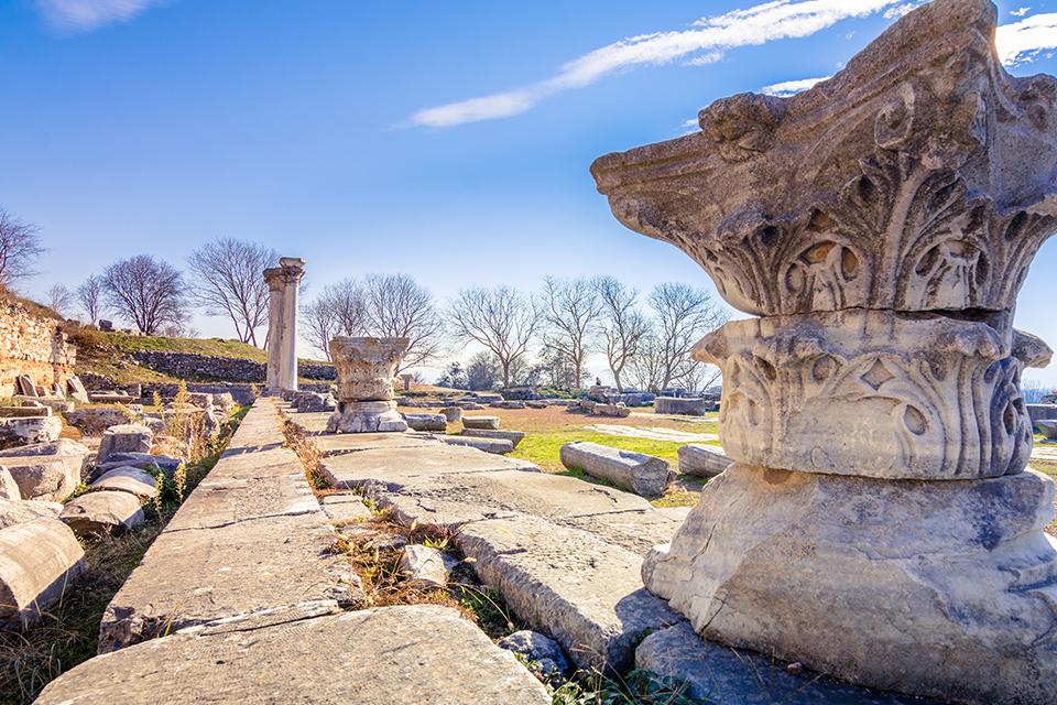Archaeological Site of Philippi, Kavala & Swim