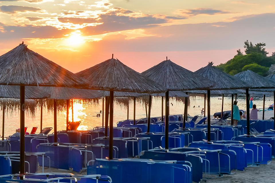 Halkidiki/Sithonia Swim, Sunset & Olive Tour