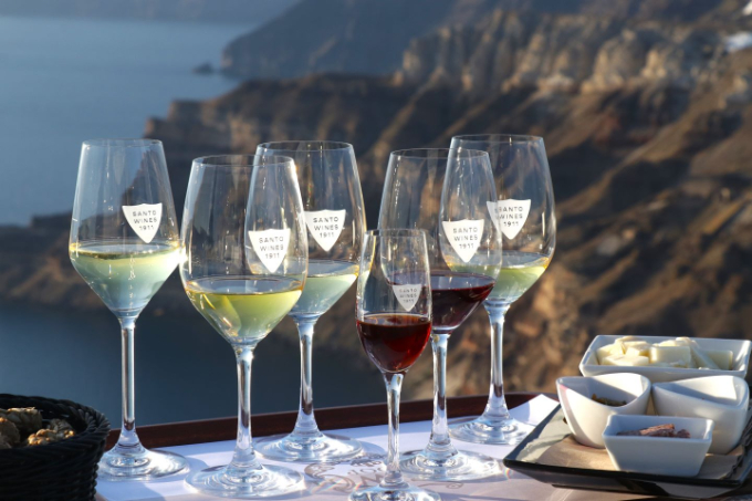 Santorini Semi-Private  Half Day Wine Tour with Luxury Minivan