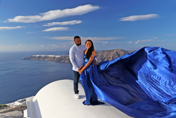 Private Flying Dress Photoshoot for Couples