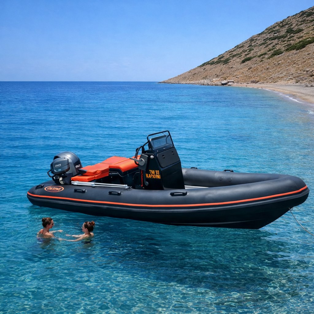 HALF DAY PRIVATE TOUR WITH 5M RIB BOAT TO KOUTSOMITI KOUNOUPA & RED ROCK