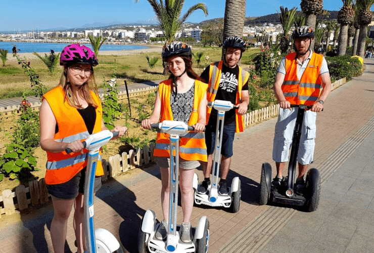 Rethymno on the Beach Guided Segway Tour