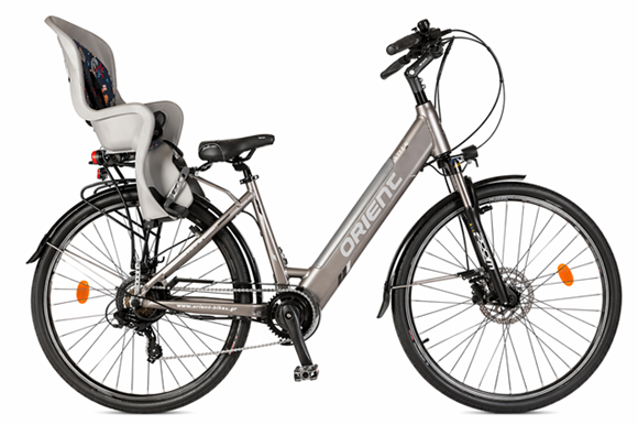 E-Bike with Child Seat