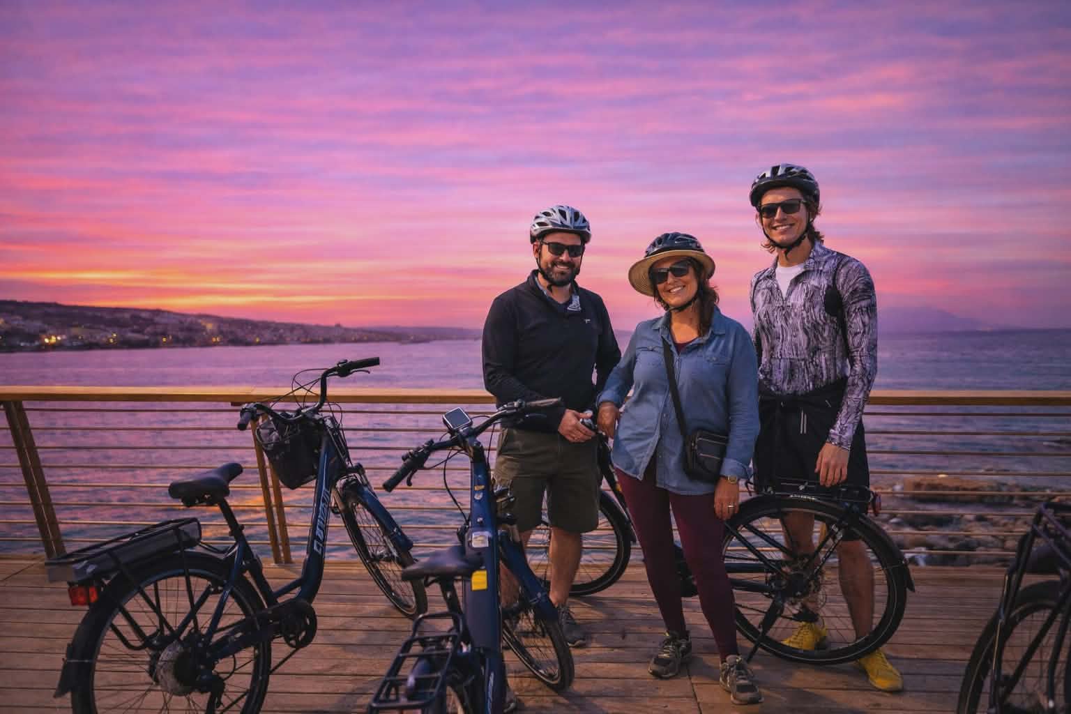 Rethymno Sunset Guided E-Bike Tour