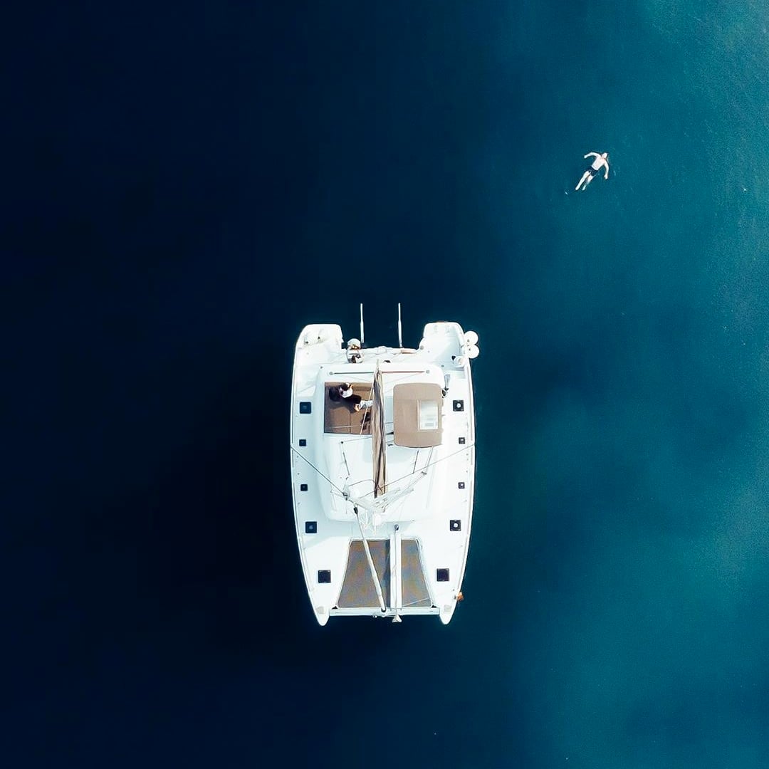 Santorini 5 Hour Catamaran Sunset Cruise