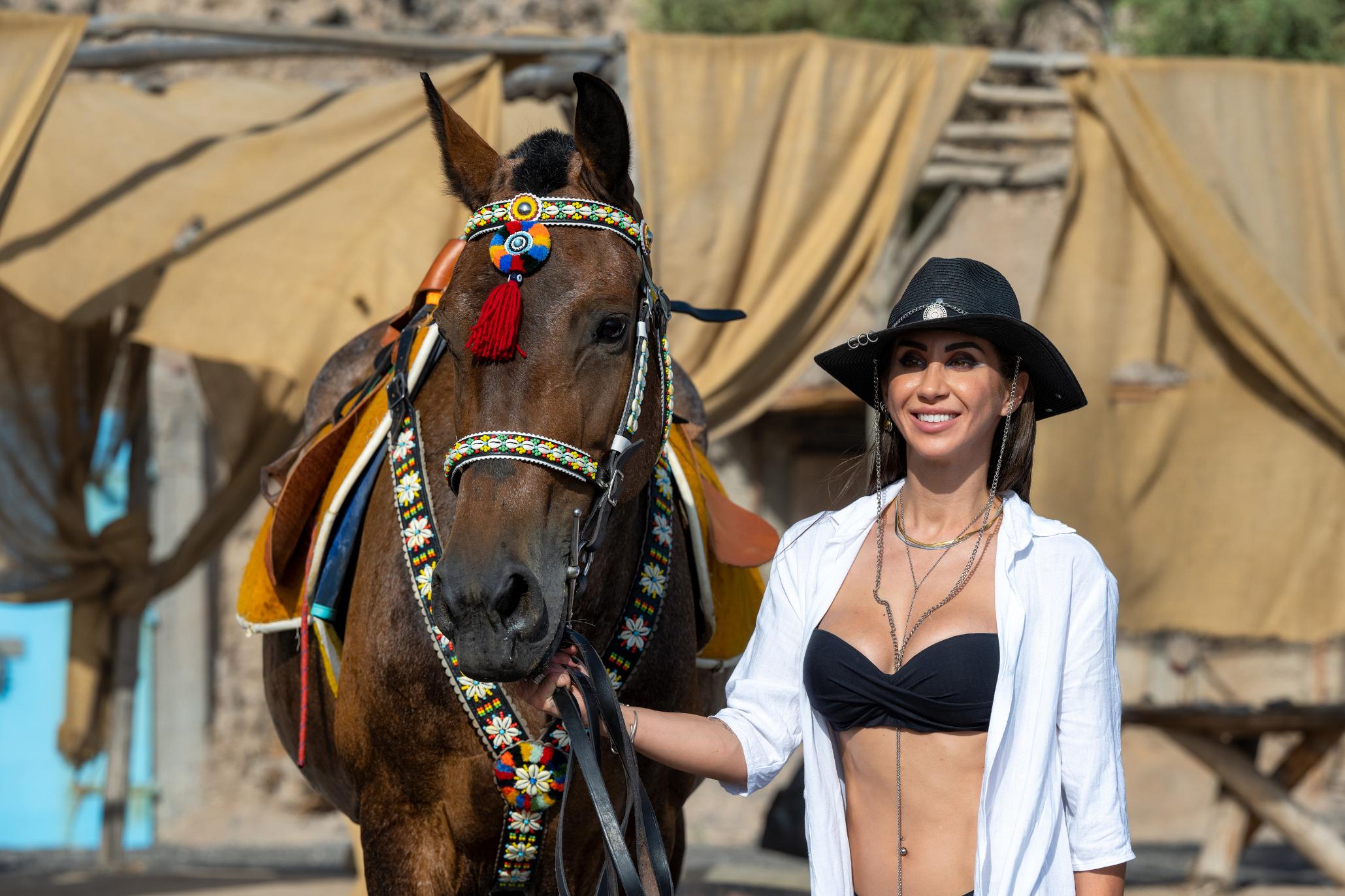 Santorini: Horse & Donkey Riding Through Volcanic Landscapes