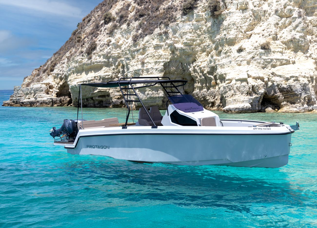 Sea Excursion with Protagon 25  Vessel | with skipper (max 9 persons)  