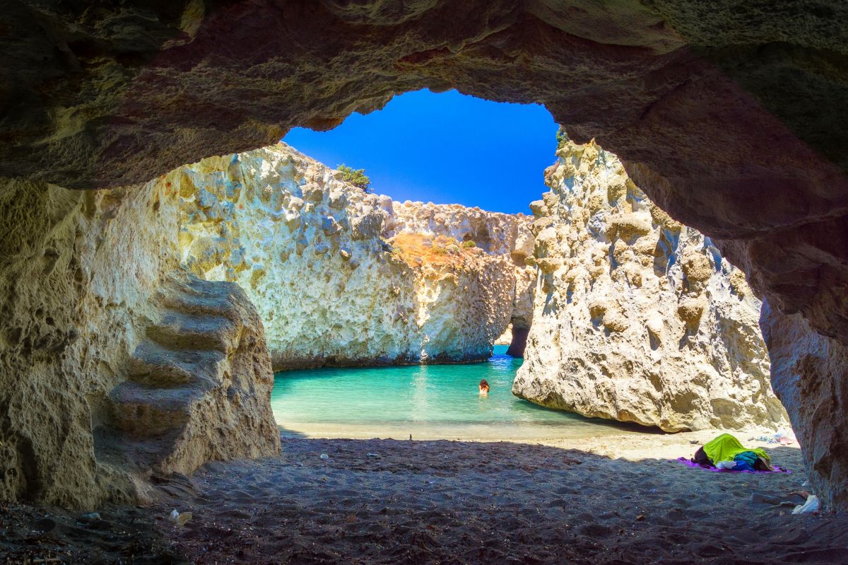  Full Day Milos Private Boat Cruise