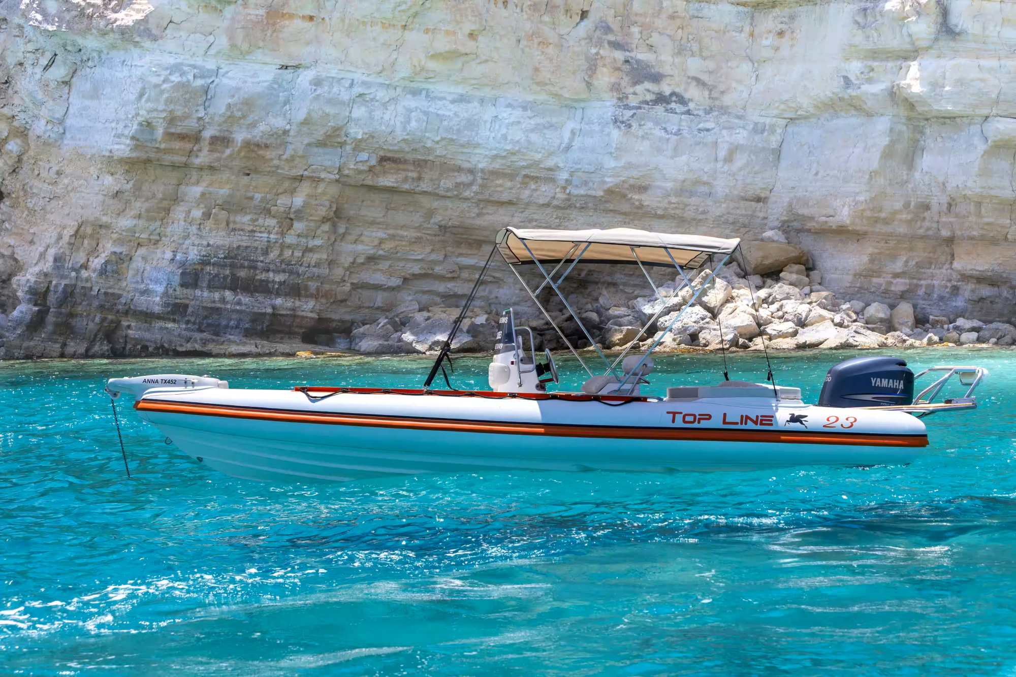 Sea Excursion with Top Line p23 Vessel  | with skipper (max 7 persons) 