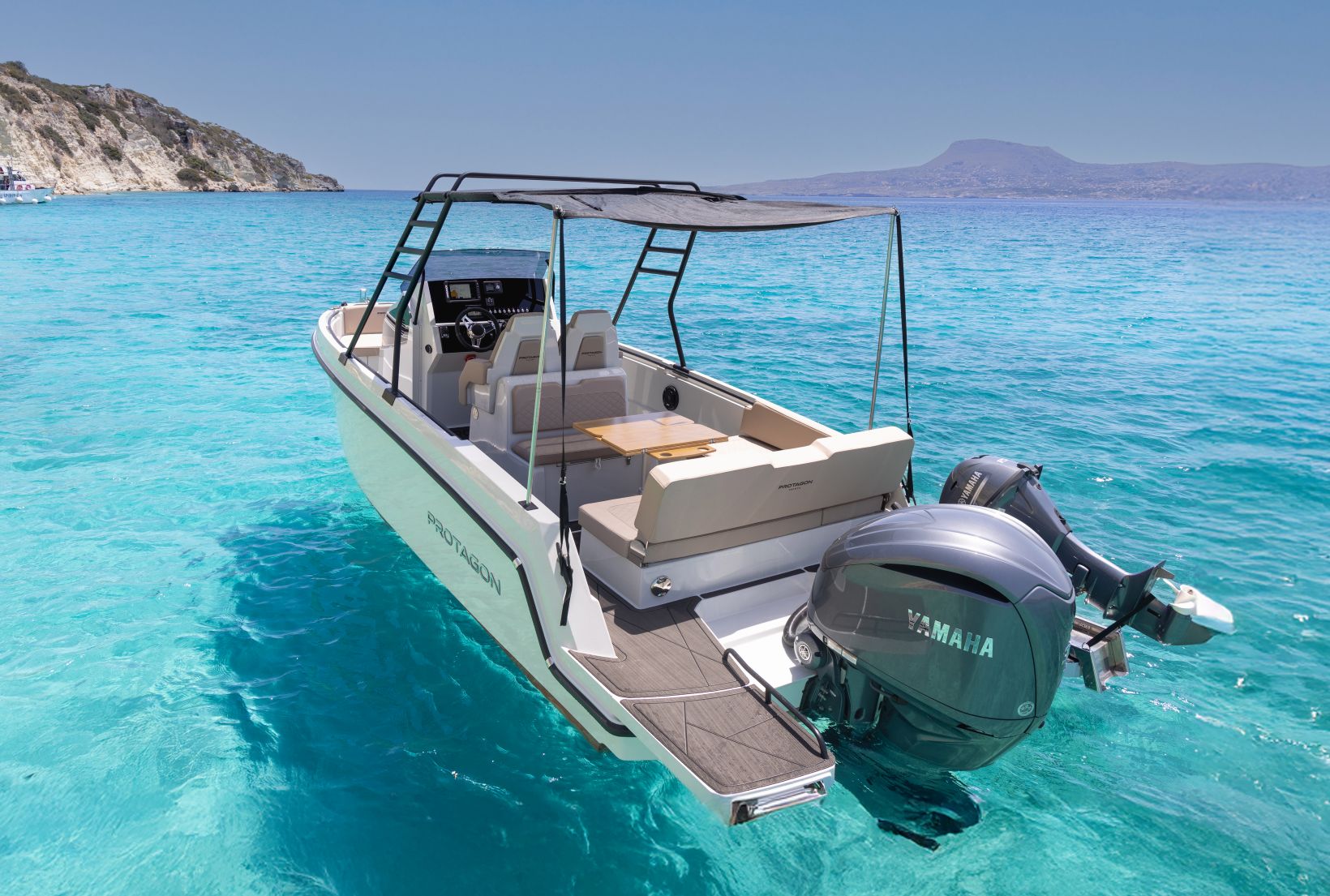 Sea Excursion with Protagon 25  Vessel | with skipper (max 9 persons)  