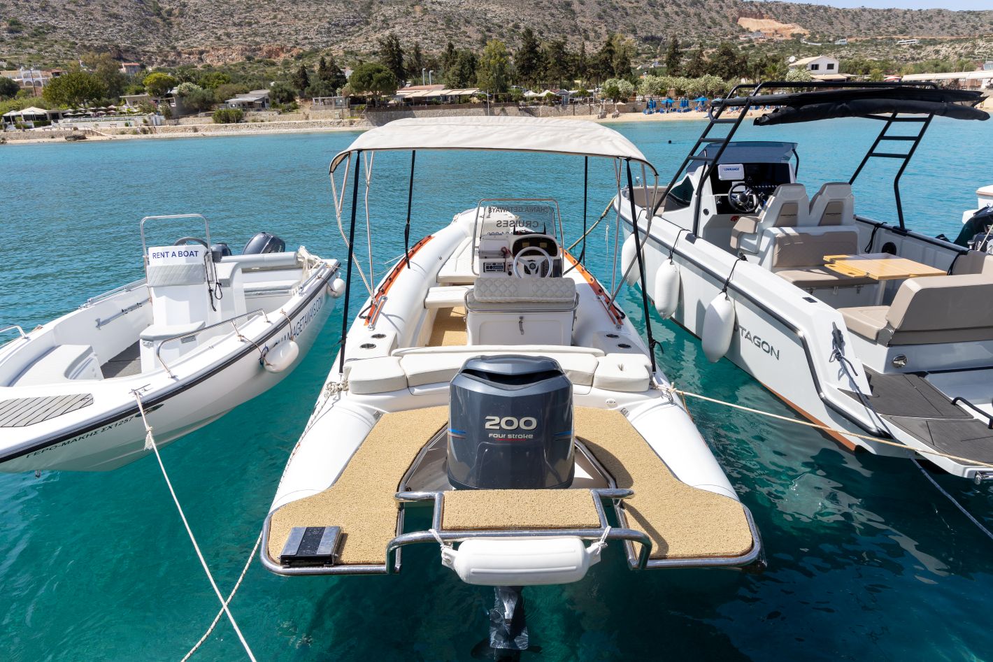 Sea Excursion with Top Line p23 Vessel  | with skipper (max 7 persons) 