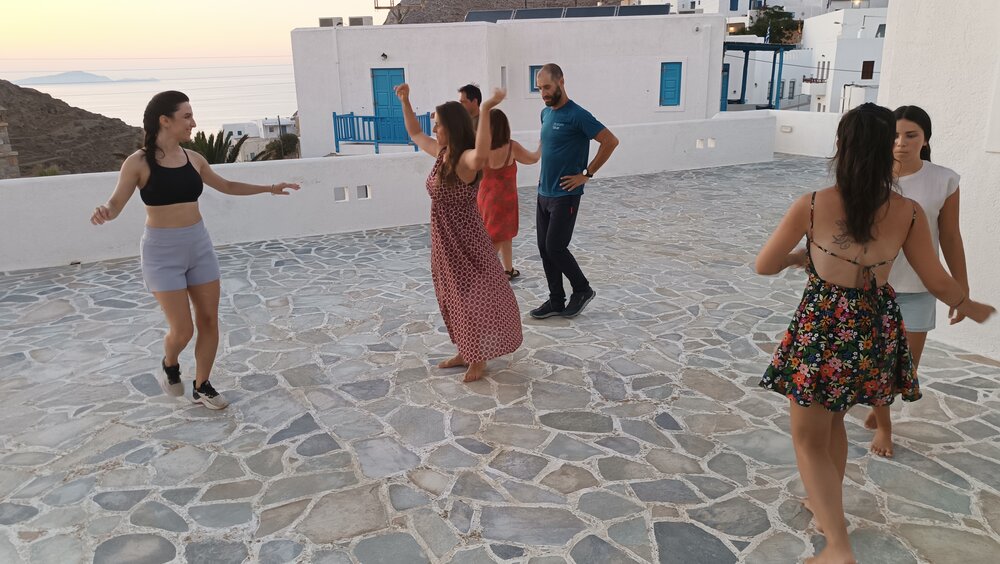 Greek Dance Lessons - Shared