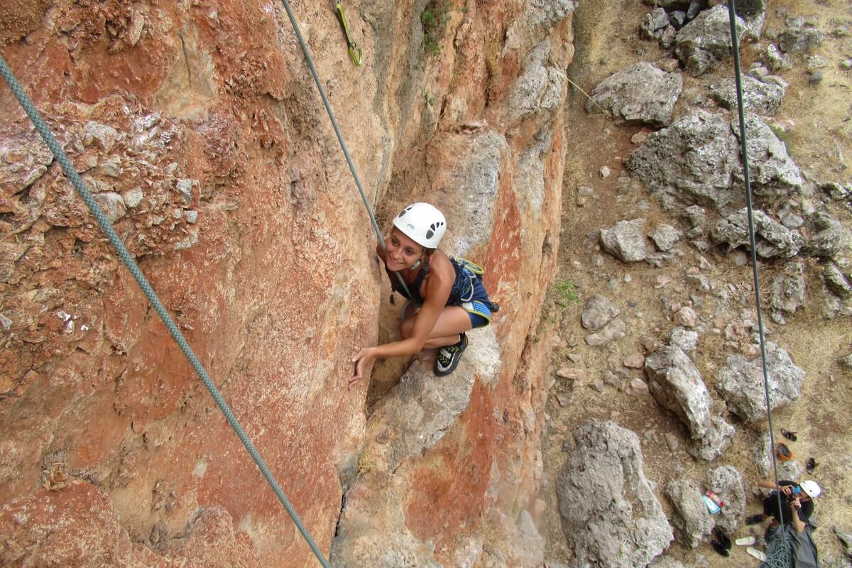 Climbing Voulismeno Aloni