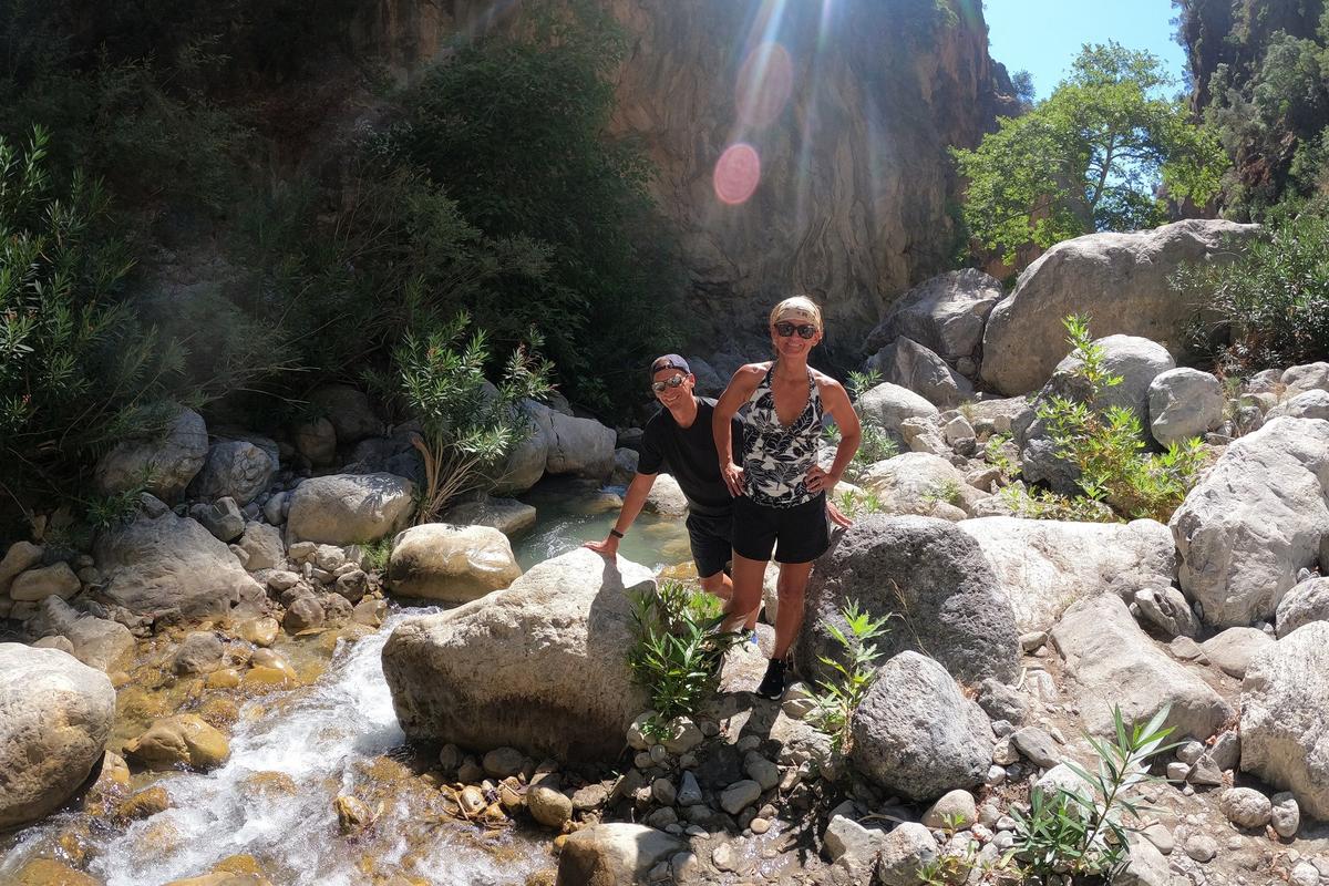 Trekking Sarakina Gorge