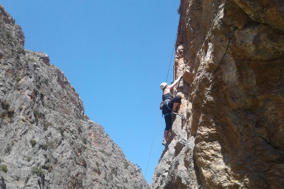 Climbing Agiofaraggo