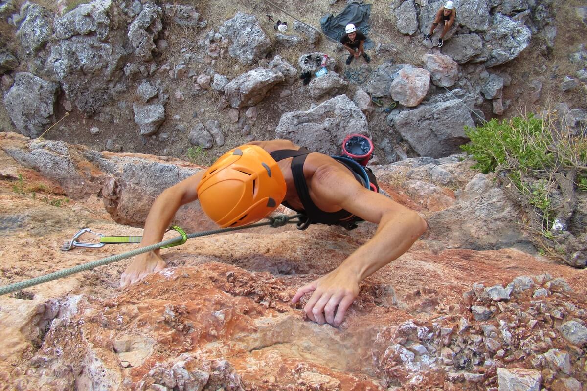 Climbing Voulismeno Aloni