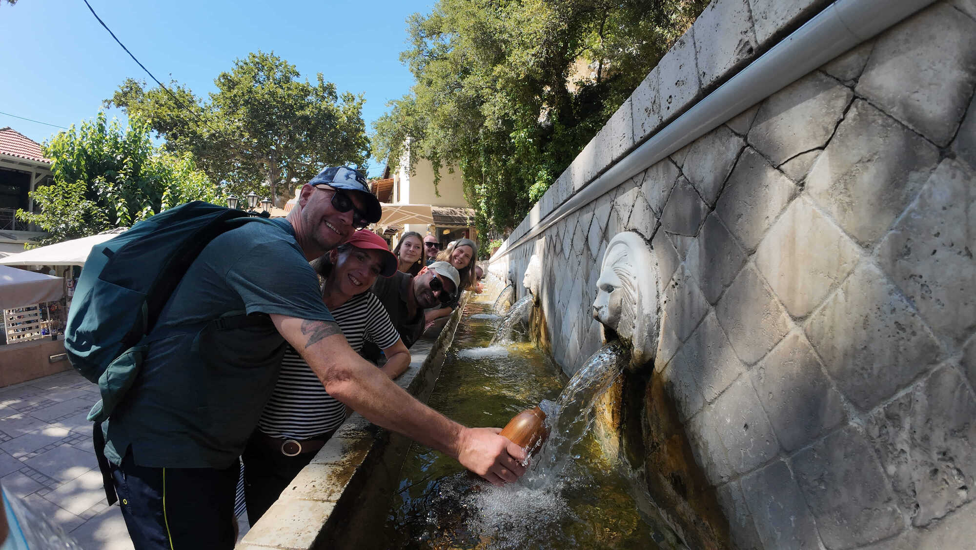Private Jeep Tour Kourtaliotiko Gorge, Preveli & Spili Village