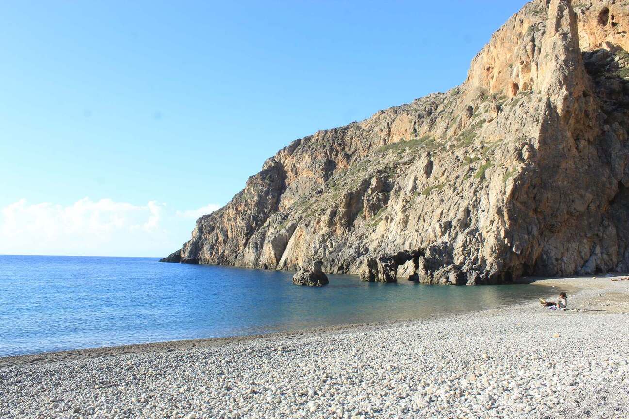 Private Jeep Tour to Agiofarago Beach to swim & Matala walk