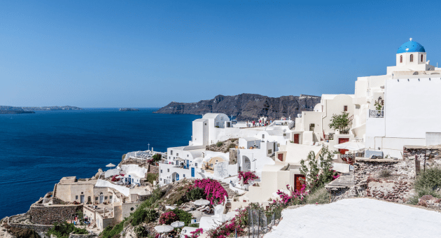 Santorini: Full Day Bus Tour Experience
