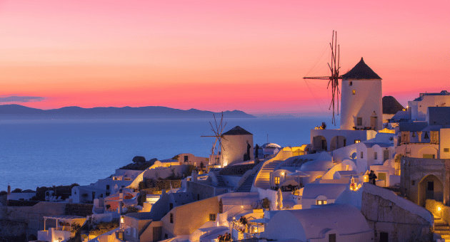 Santorini: Full Day Bus Tour Experience