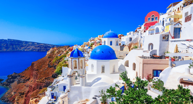 Santorini: Full Day Bus Tour Experience