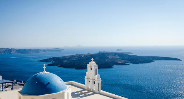 Santorini: Full Day Bus Tour Experience