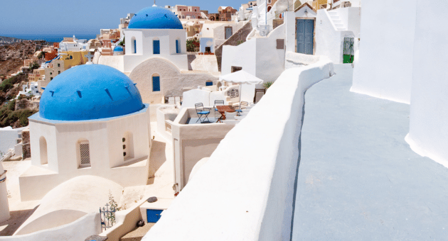Santorini: Full Day Bus Tour Experience
