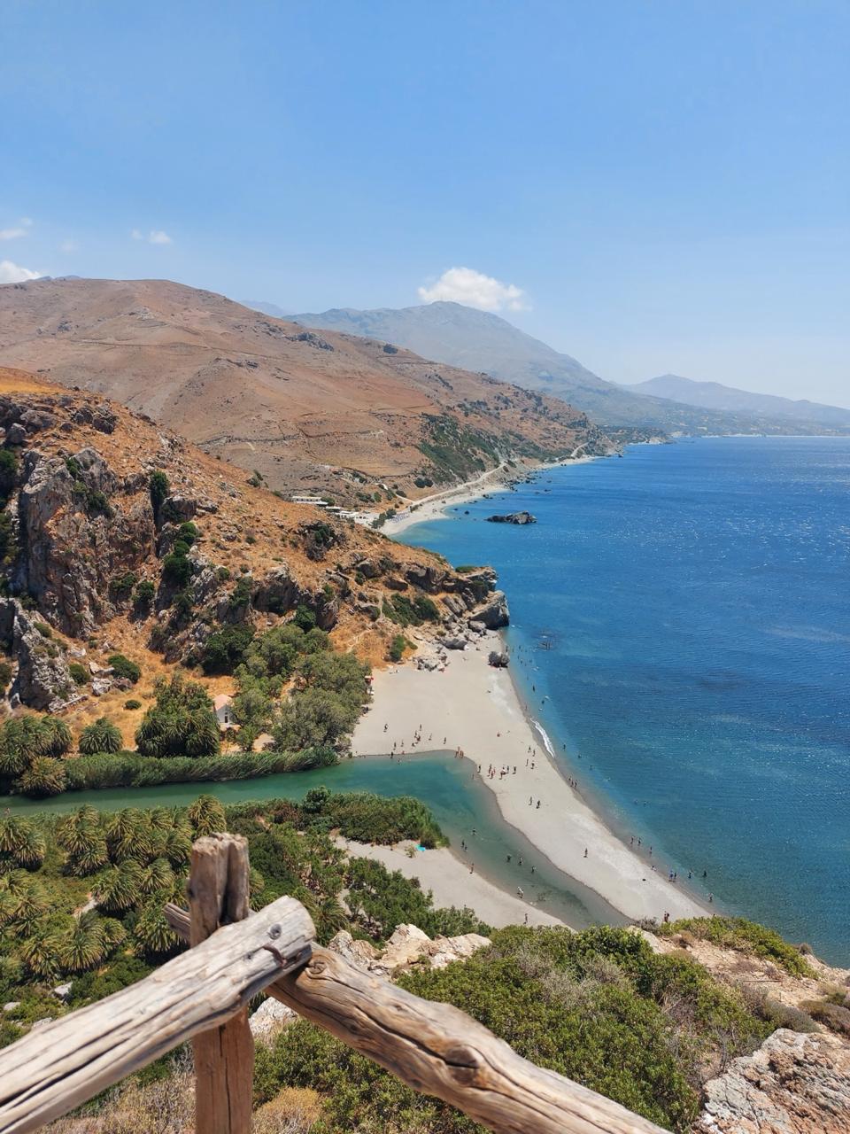 Private tour to Preveli Beach & Spili Village