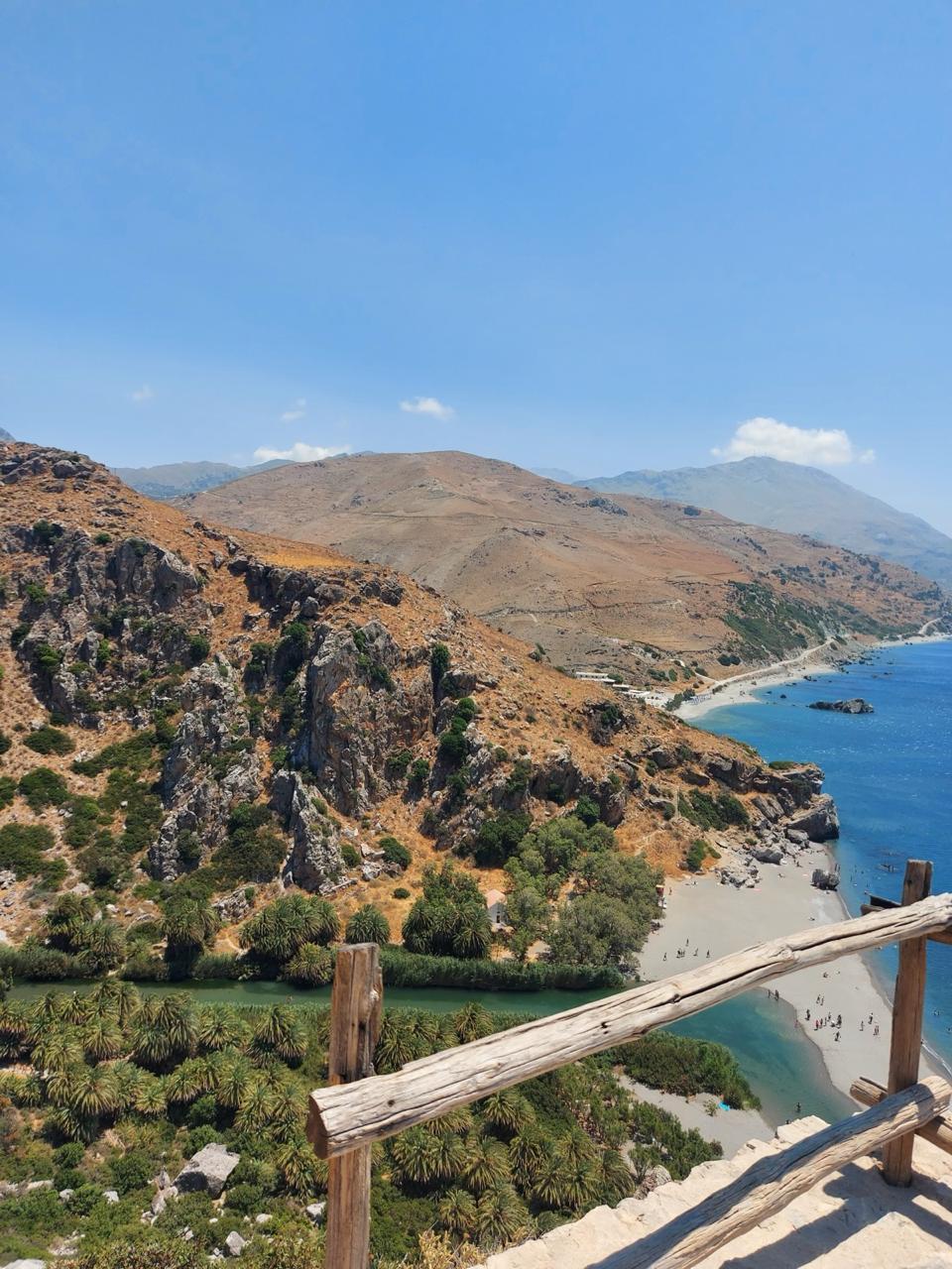Private tour to Preveli Beach & Spili Village