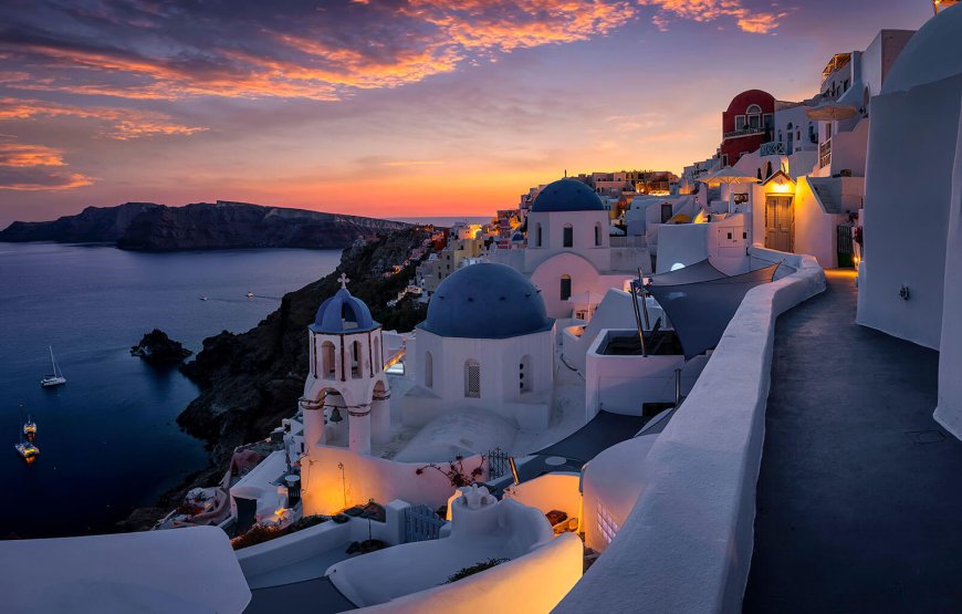 Full Day Santorini Traditional Villages & Sunset Tour