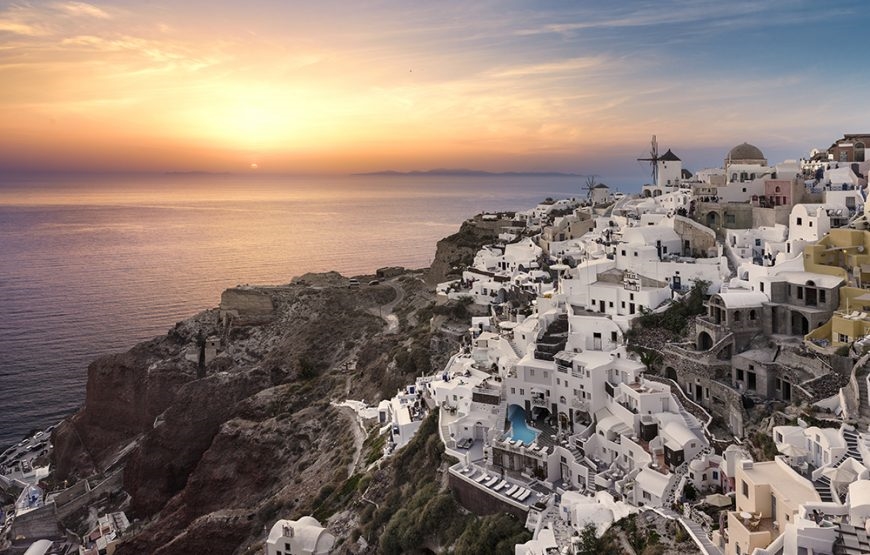 Full Day Santorini Traditional Villages & Sunset Tour