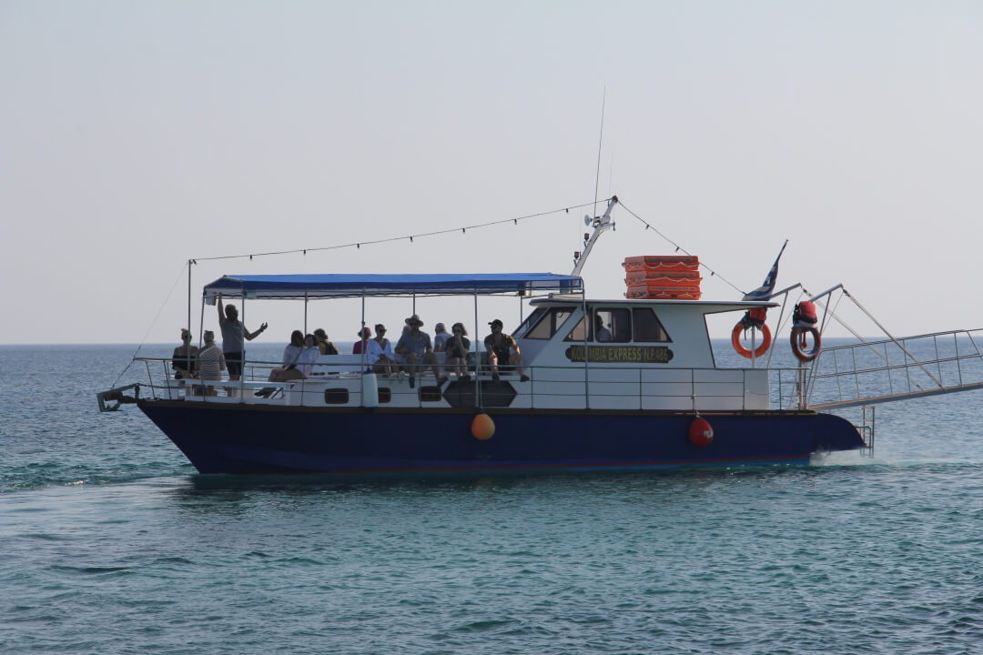 Daily full-day sea excursions