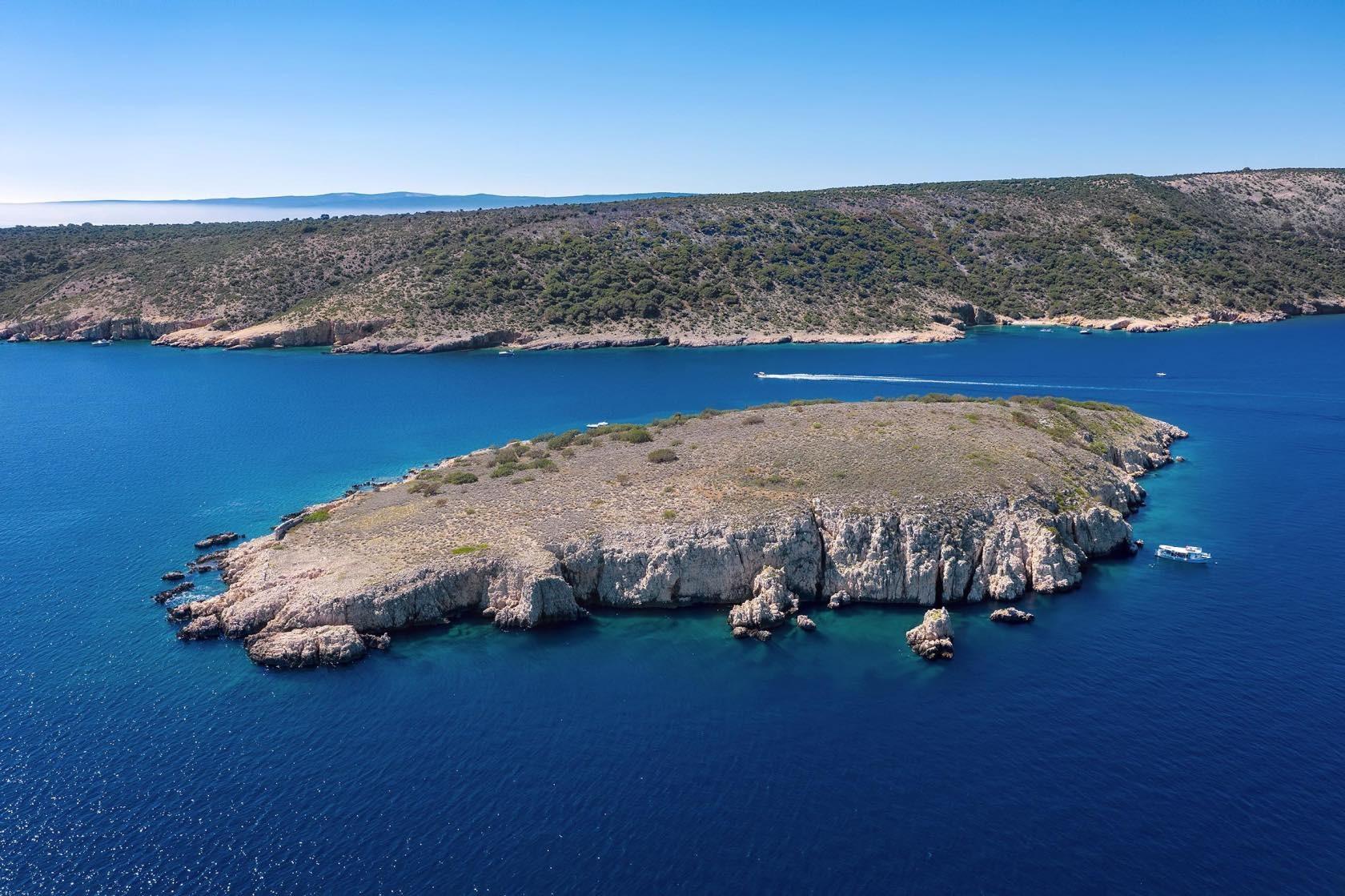 Uninhabited Island: Discover Plavnik with a Pirate Ship