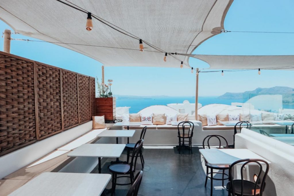 Book a Table on the terrace (Minimum consumption: €30 per person)