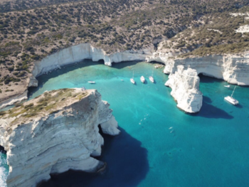 PRIVATE HALF - DAY SUNSET CRUISE: ADAMANTAS - KLEFTIKO - ADAMANTAS