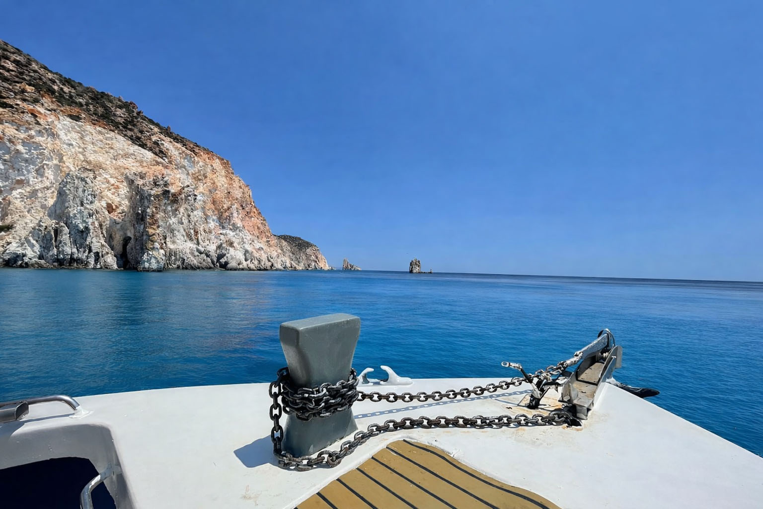 Full-Day Private Sea Escape to Polyaigos