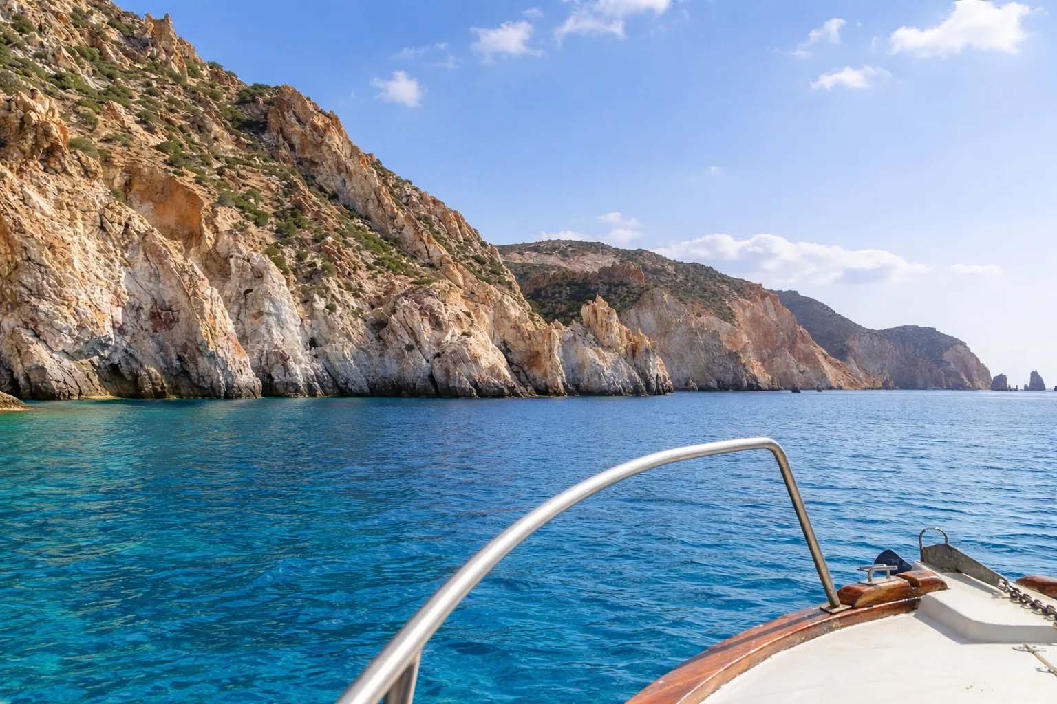 Shared Sunset Tour to Polyaigos