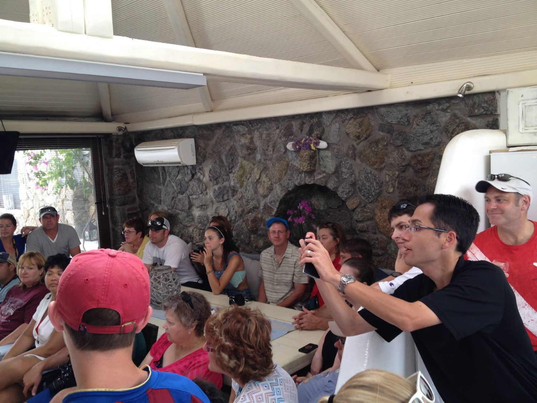 COOKING DEMONSTRATION AT THE MYKONIAN FARM