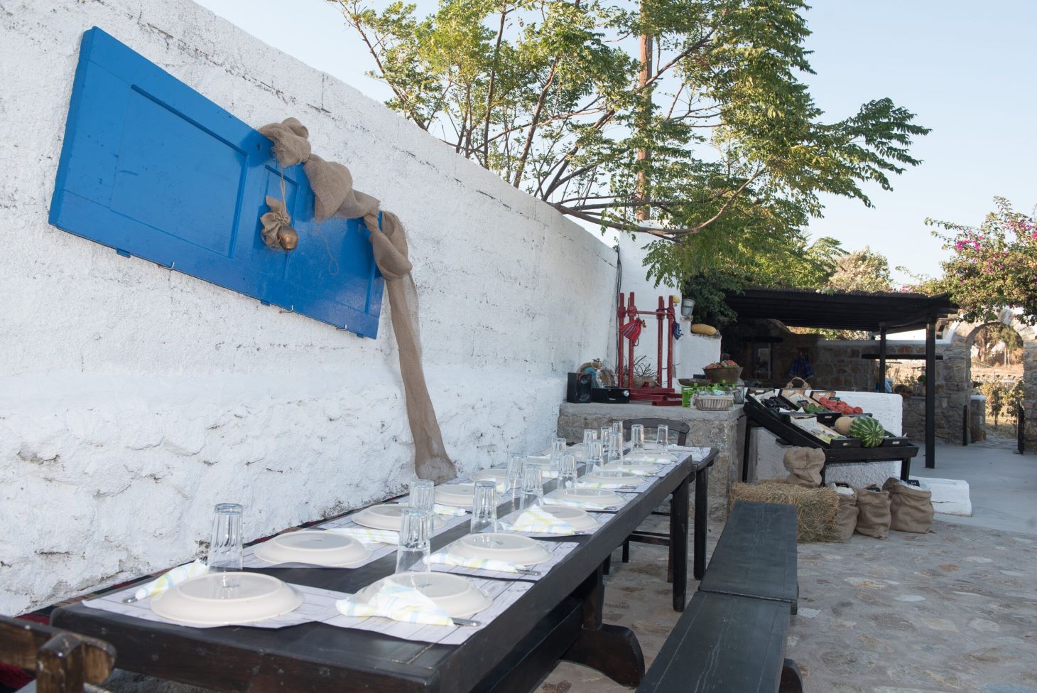 TRADITIONAL LUNCH OR DINNER AT THE MYKONIAN FARM