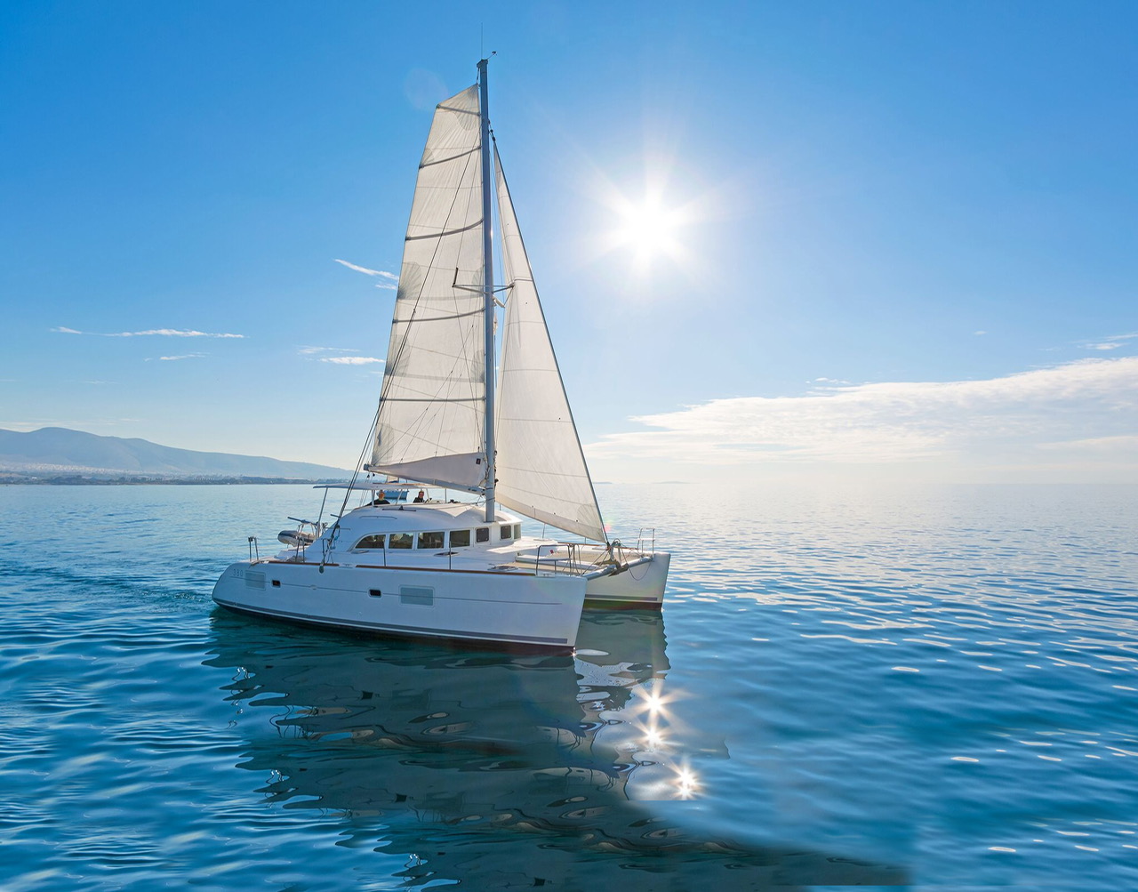 Mykonos Cruise to Delos & Rhenia Island - Half Day Cruise  - Catamaran Lagoon 38 - Sunset - Private