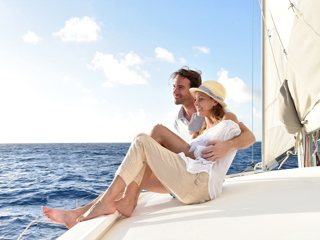 Mykonos Cruise to South Beaches - Half Day Cruise -  Catamaran Lagoon 44 - Sunset - Private