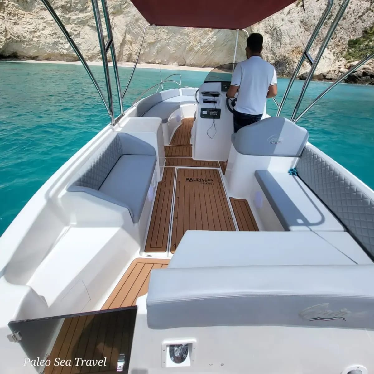 Paleokastritsa 1-hour tour&Swim Stop:Sea Caves,Paradise,Stelari beach