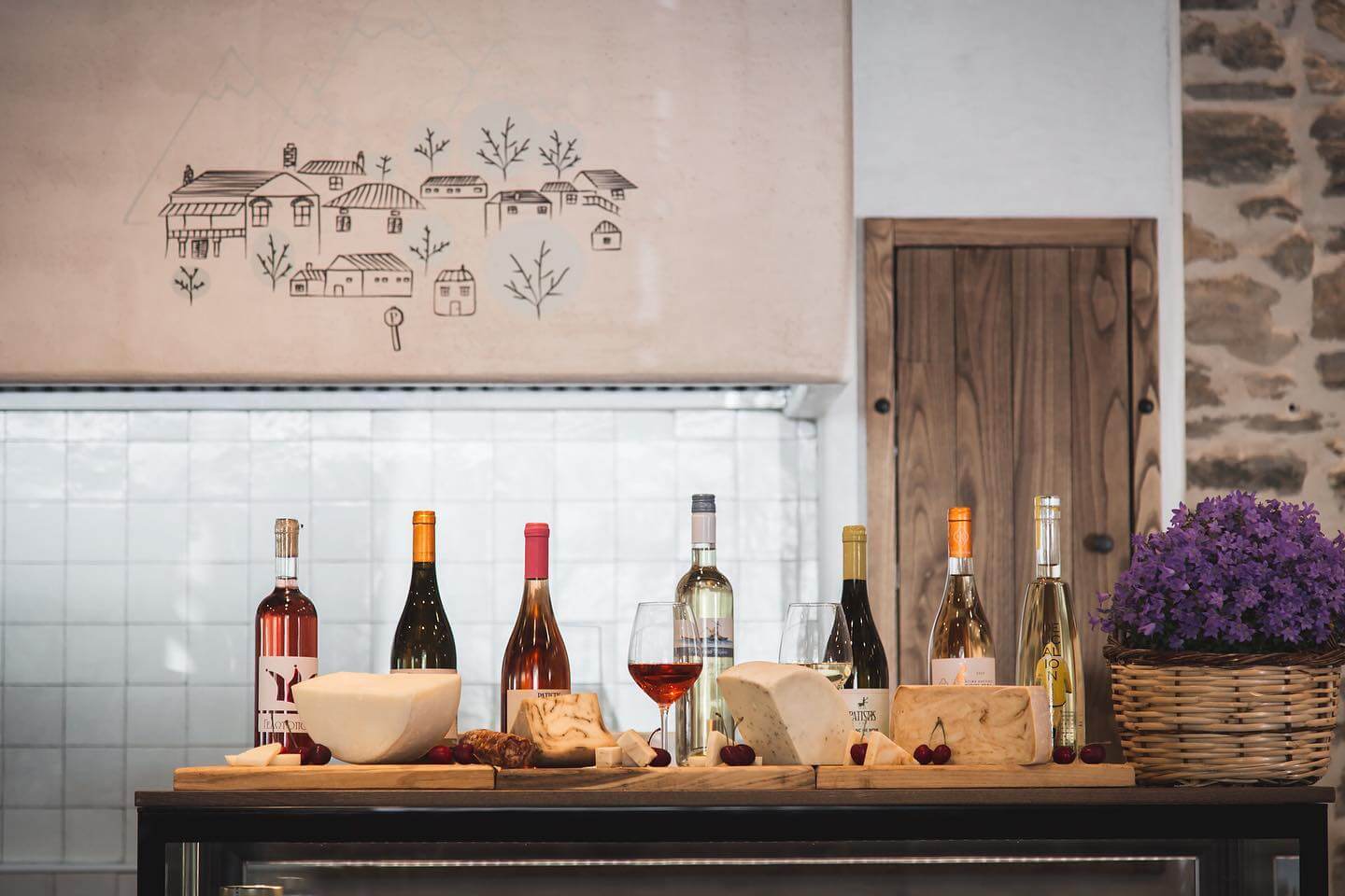 Wine tasting in a traditional Pelion Cellar at Portaria