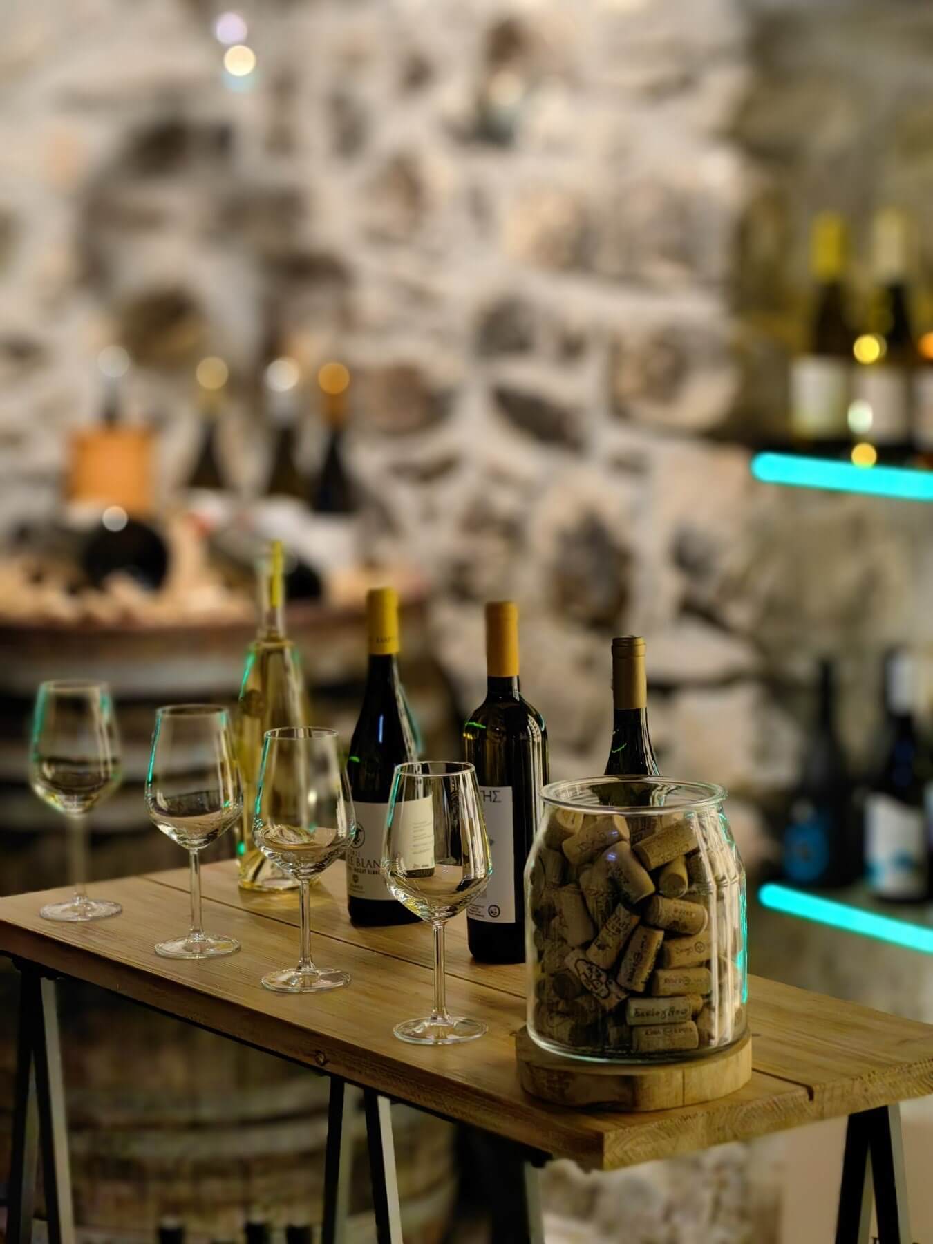 Wine tasting in a traditional Pelion Cellar at Portaria