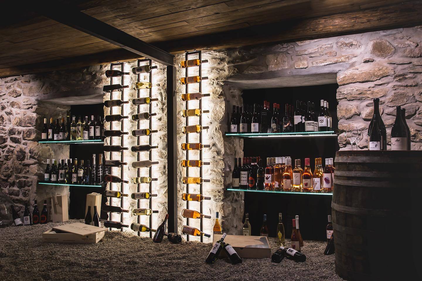 Wine tasting in a traditional Pelion Cellar at Portaria