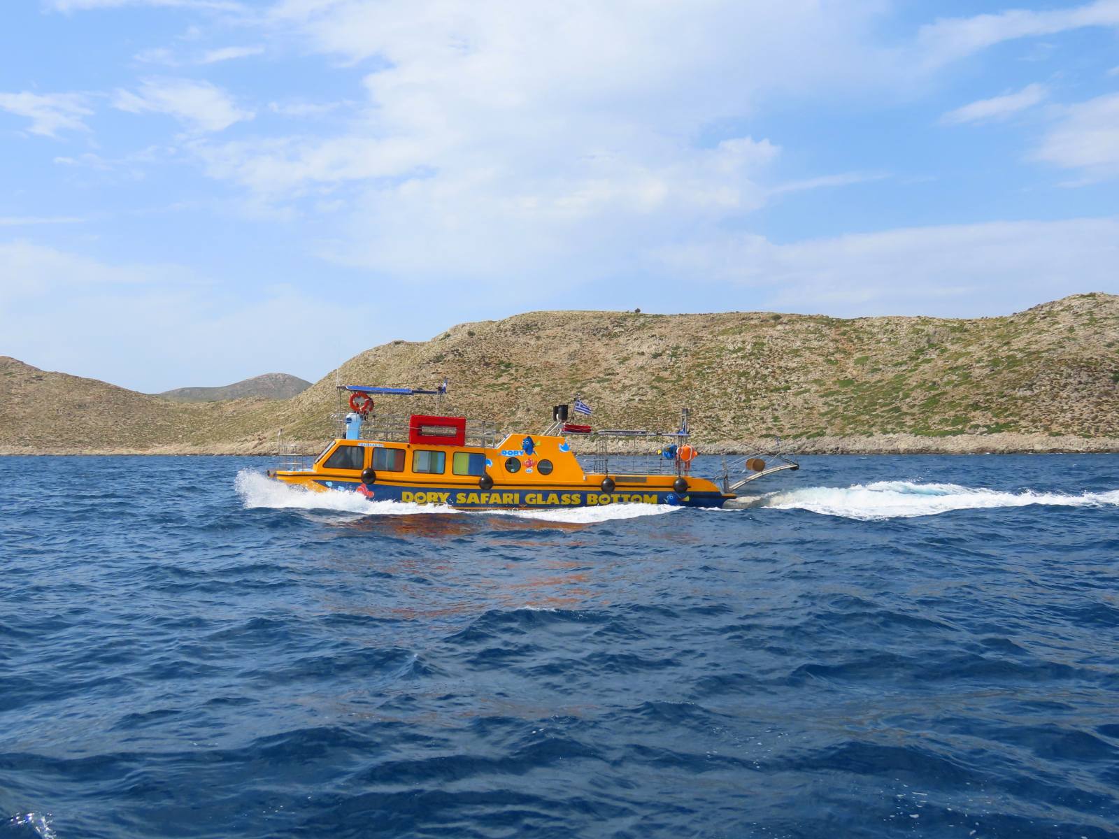 Aegean Sea Adventure on a Glass-Bottom Boat