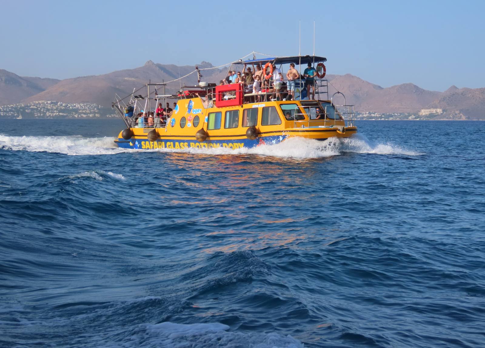 Aegean Sea Adventure on a Glass-Bottom Boat